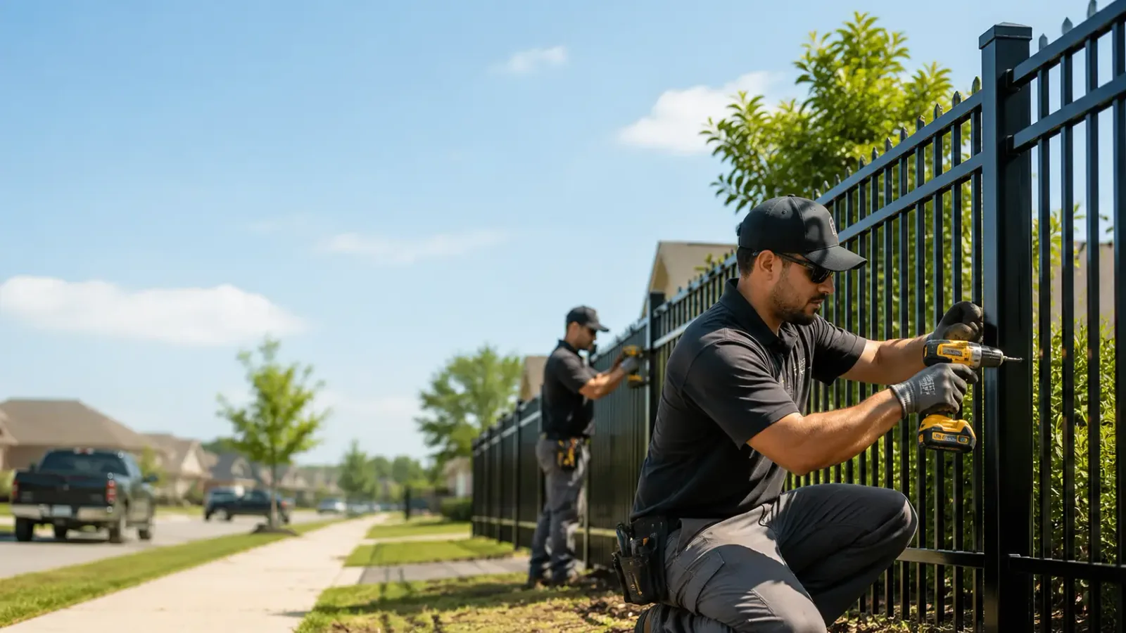 Metal Fence Installation in Eighty Eight, KY